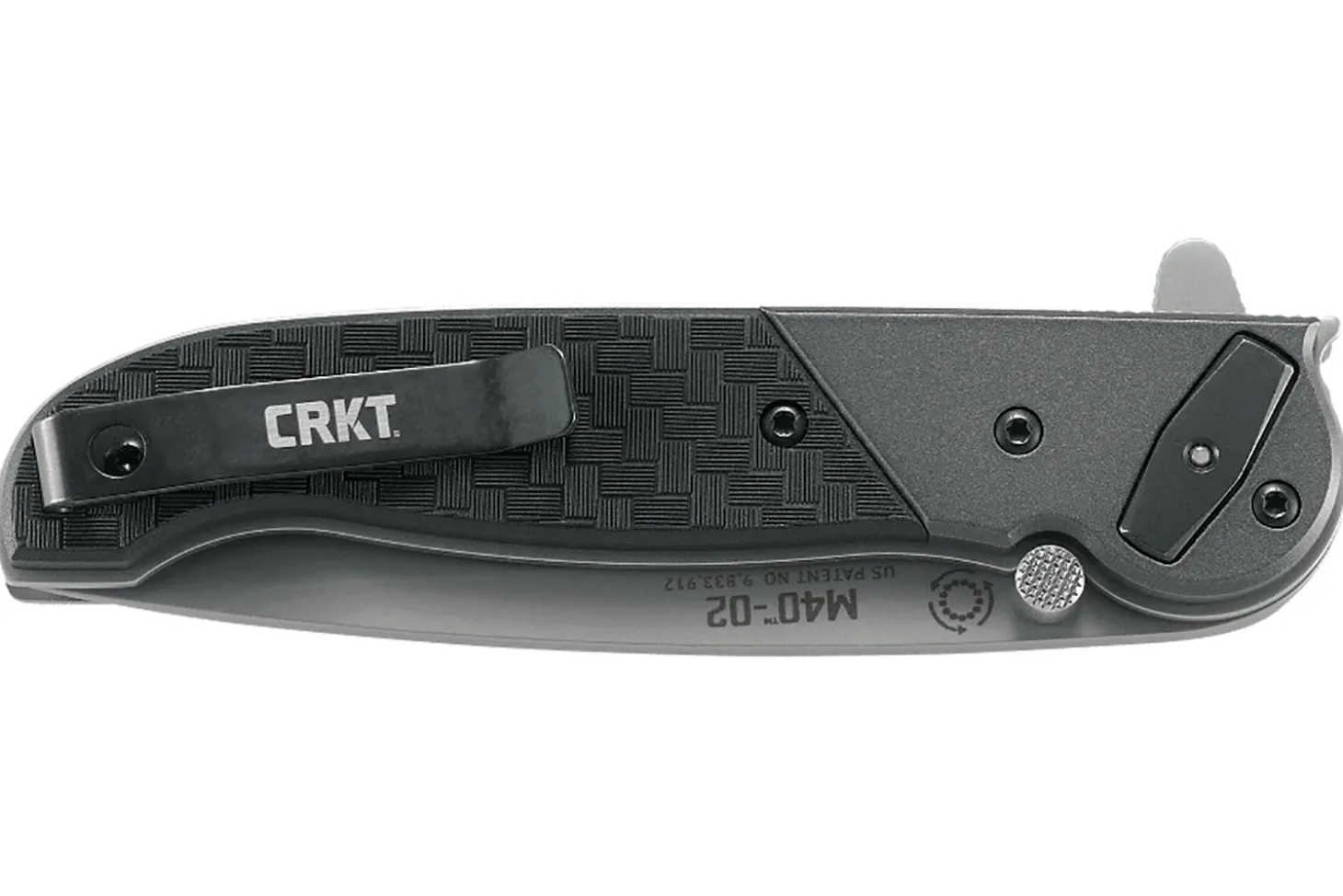 Couteau pliant CRKT M40-02 manche nylon 10cm