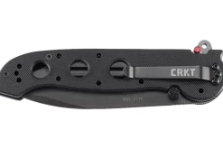 Couteau pliant CRKT M21 manche à trous G10 noir