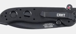 Couteau pliant CRKT M21 manche à trous G10 noir