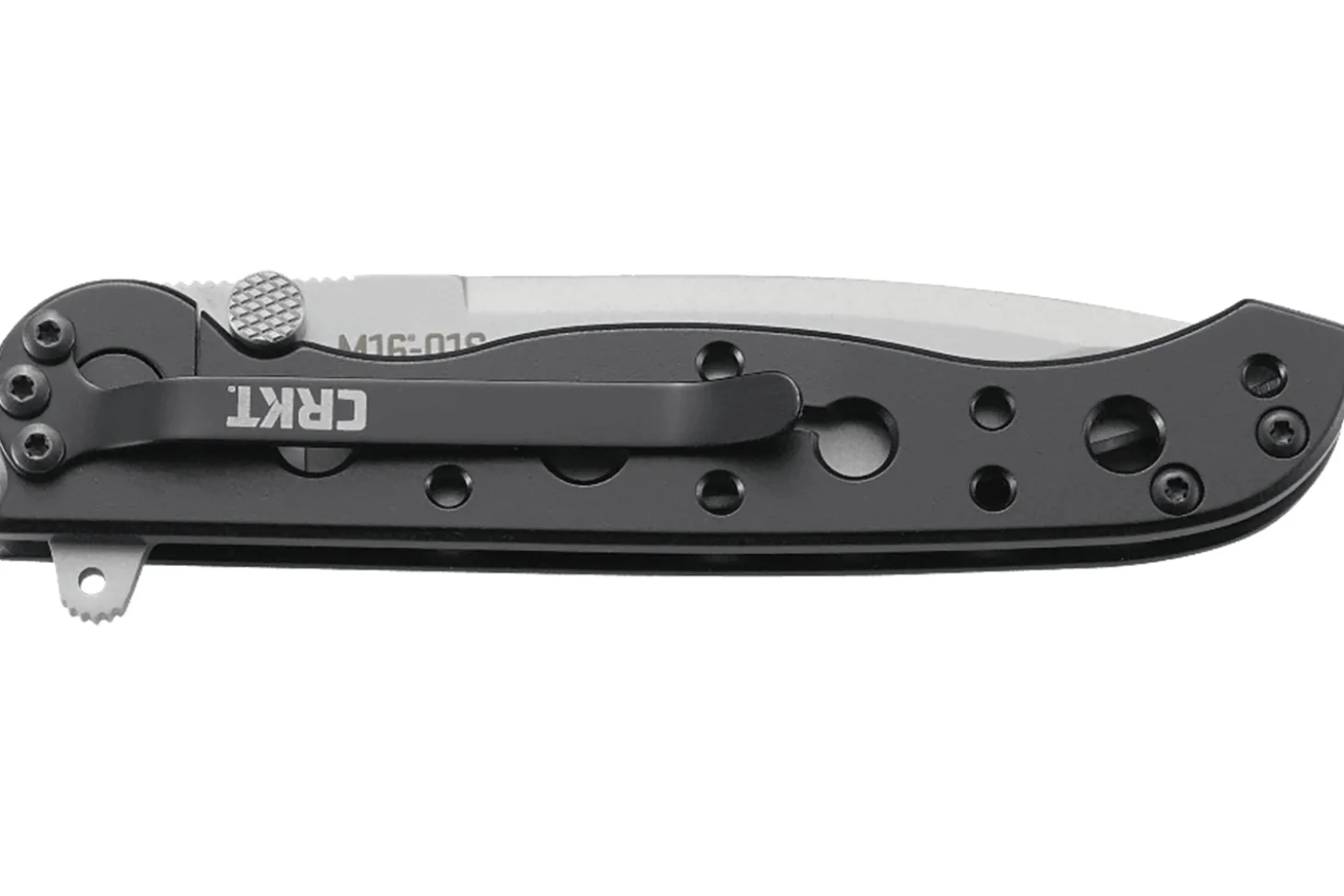 Couteau pliant CRKT M16-01S manche inox noir 10cm