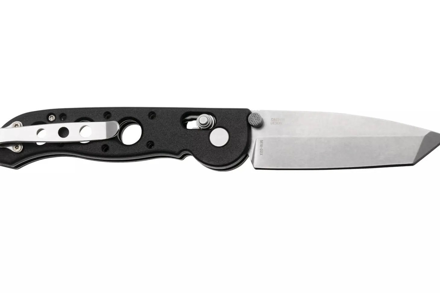 Couteau pliant CRKT M16-02X Tanto 1602X.CR manche 10,8cm en Grivory noir