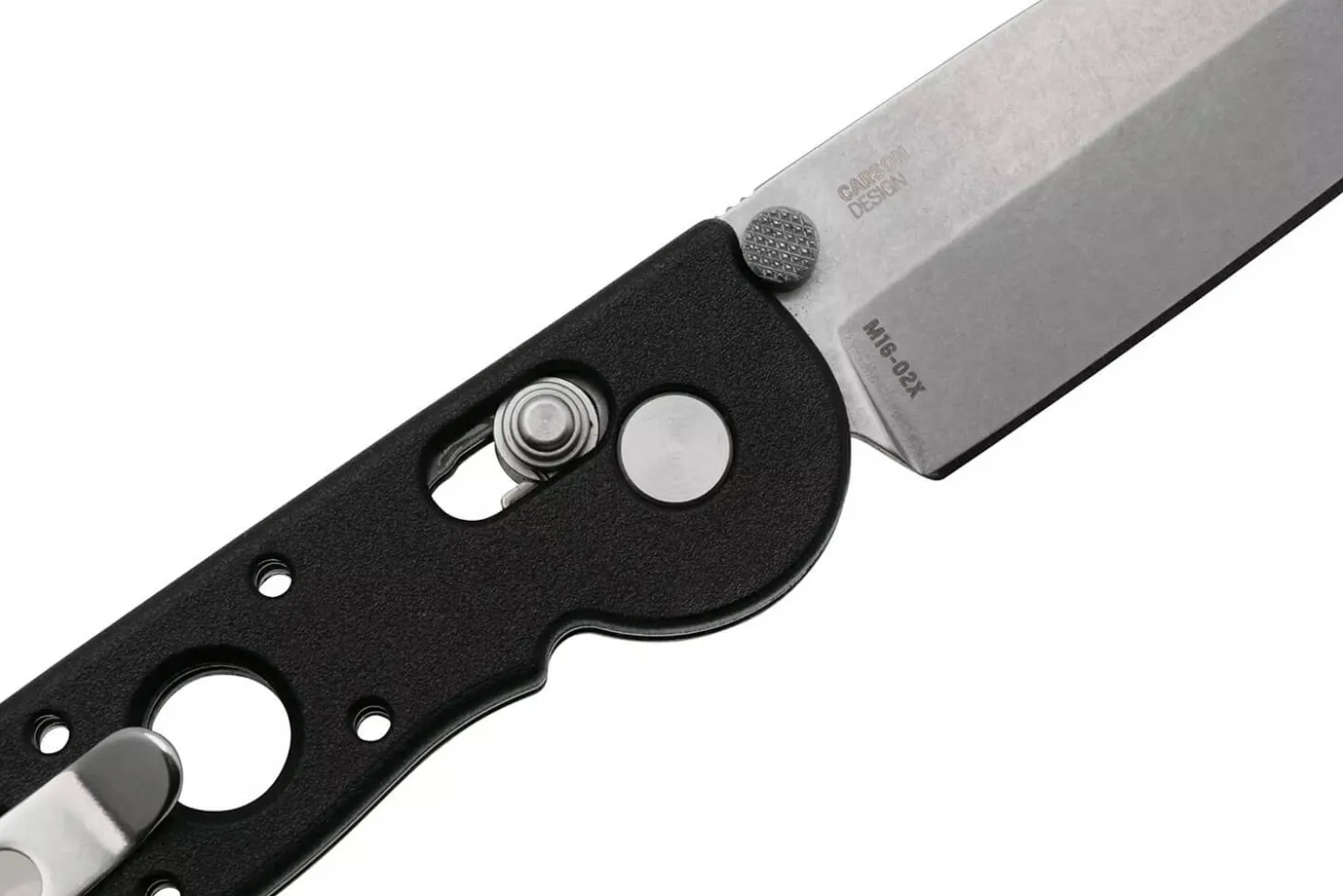 Couteau pliant CRKT M16-02X Tanto 1602X.CR manche 10,8cm en Grivory noir
