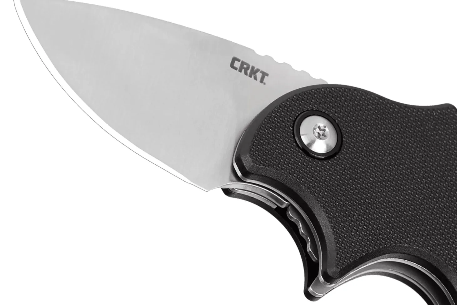 Couteau pliant CRKT Orca 7930 manche en nylon / fibres de verre noir 7,5cm
