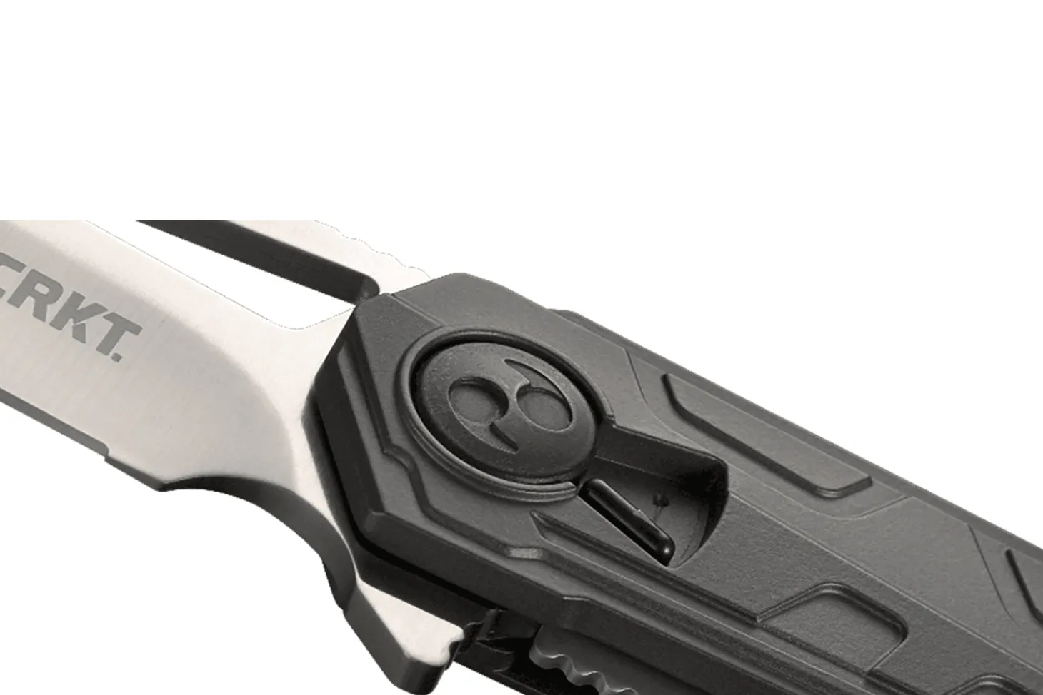 Couteau pliant CRKT Raikiri 5040 manche nylon et fibre de verre 12cm
