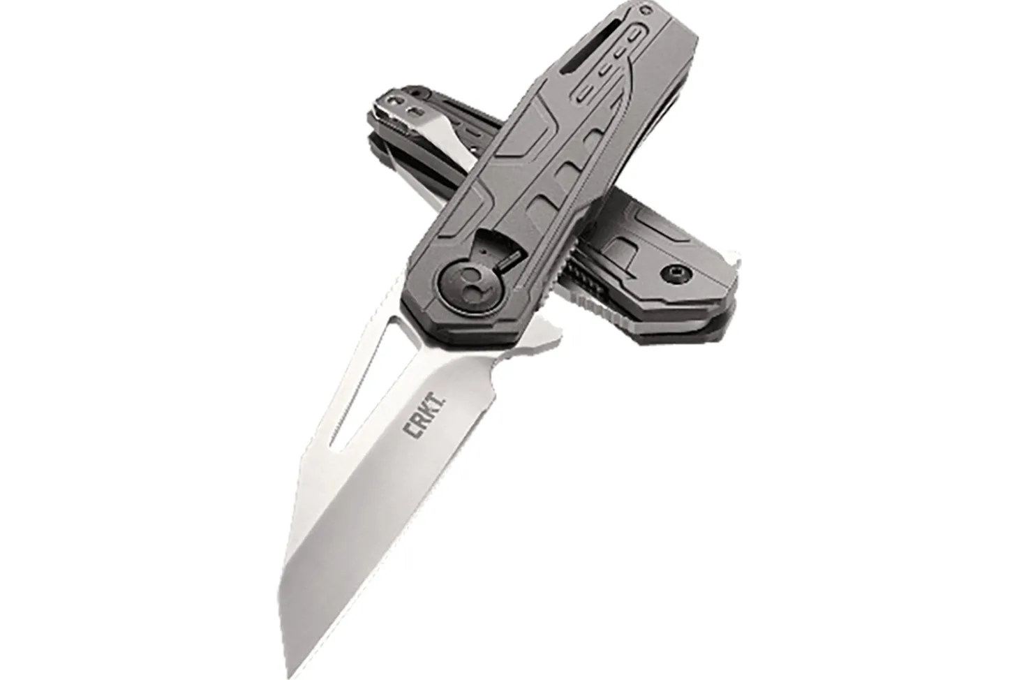 Couteau pliant CRKT Raikiri 5040 manche nylon et fibre de verre 12cm