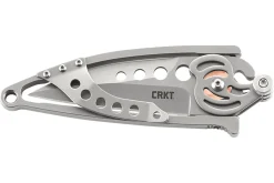 Couteau pliant CRKT Snap Lock 5102N manche acier 420J2 10,5cm