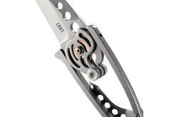 Couteau pliant CRKT Snap Lock 5102N manche acier 420J2 10,5cm