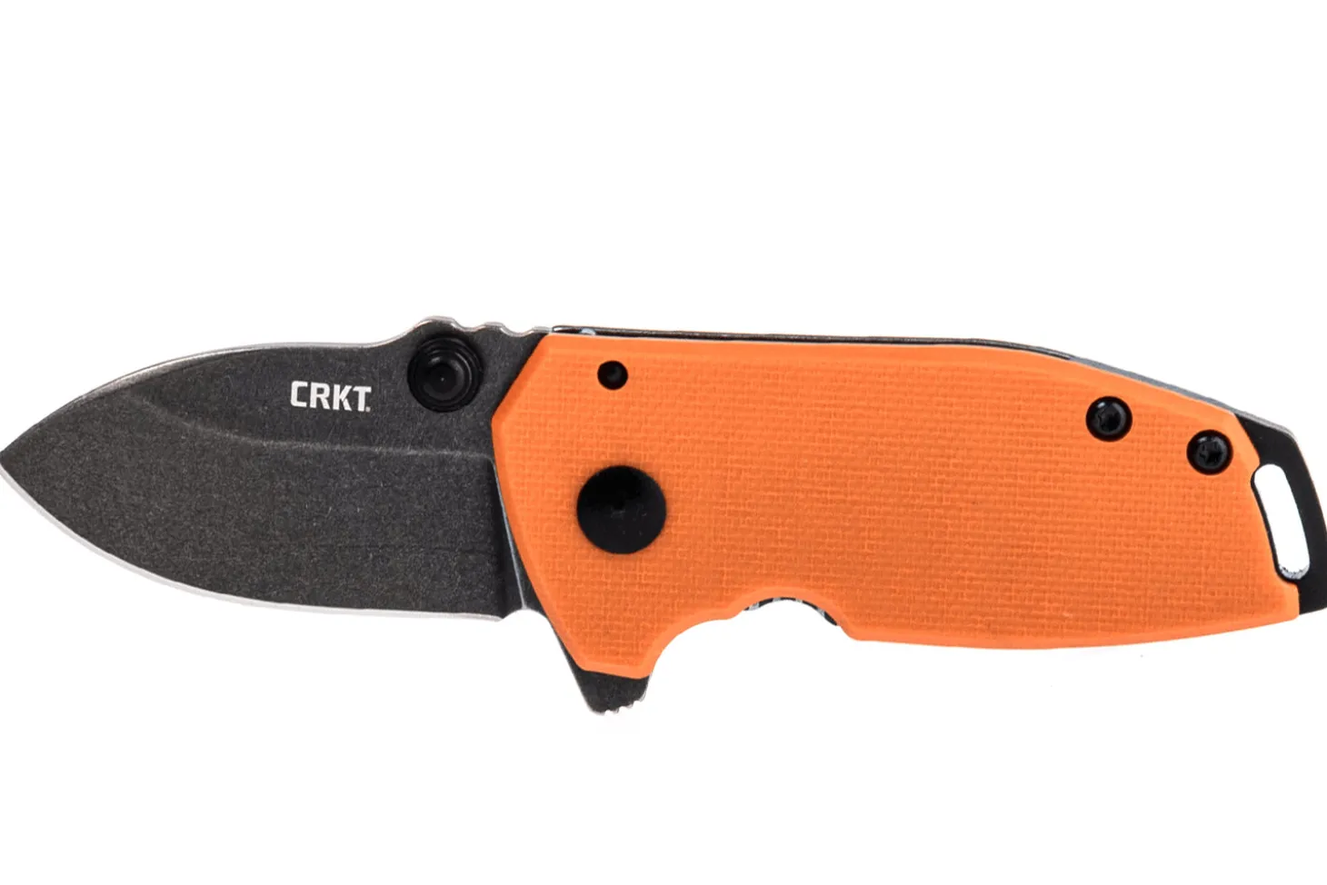 Couteau pliant CRKT Squid Compact 2486.CR manche G10 Orange 7,4cm