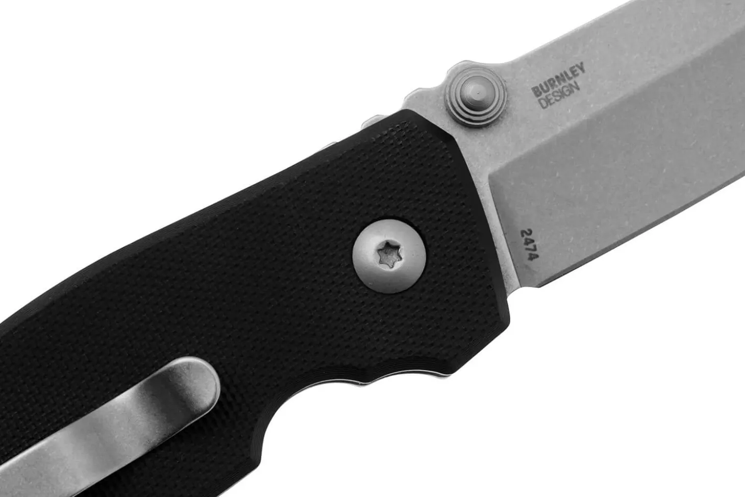 Couteau pliant CRKT SQUID 2474CR manche en G10 noir 8,8cm