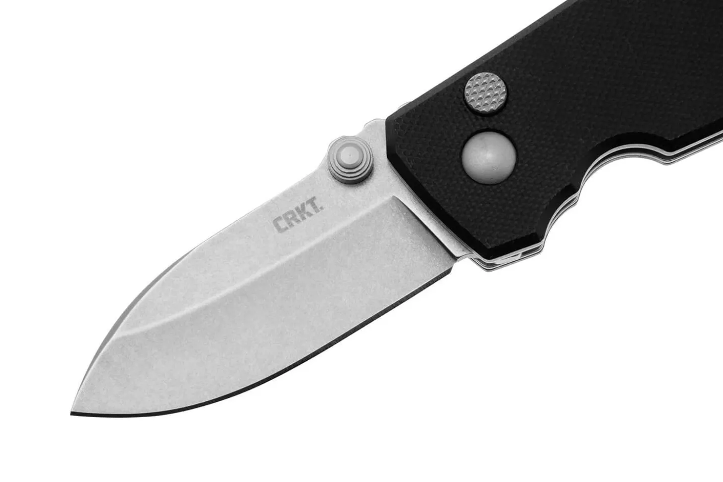 Couteau pliant CRKT SQUID 2474CR manche en G10 noir 8,8cm