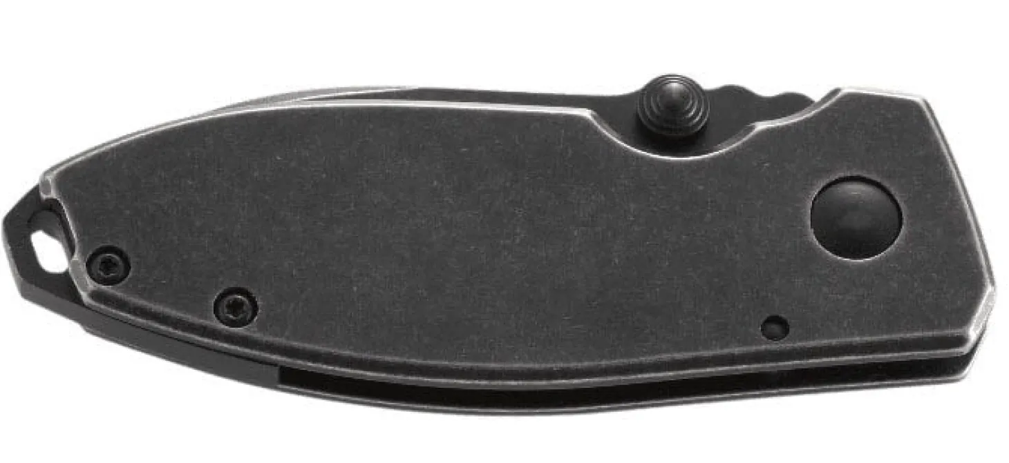 Couteau pliant CRKT SQUID 2490KS manche acier inox noir 8,8cm