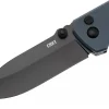 Couteau pliant CRKT SQUID XM 2495G.CR manche en G10 gris 10,4cm