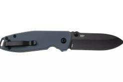 Couteau pliant CRKT SQUID XM 2495G.CR manche en G10 gris 10,4cm