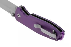 Couteau pliant CRKT SQUID XM 2495P.CR manche en G10 violet 10,4cm