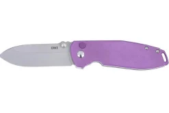 Couteau pliant CRKT SQUID XM 2495P.CR manche en G10 violet 10,4cm