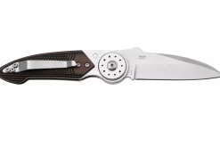 Couteau pliant CRKT Walker 4200.CR manche 10,3cm en G10 noir et marron