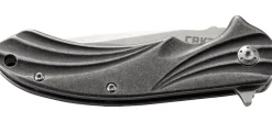 Couteau pliant CRKT Williwaw 6016 manche acier inox 10,5cm