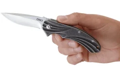 Couteau pliant CRKT Williwaw 6016 manche acier inox 10,5cm