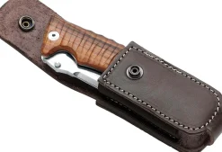 Couteau pliant de chasse FOX PRO Hunter FX-130 manche 12cm bois du désert