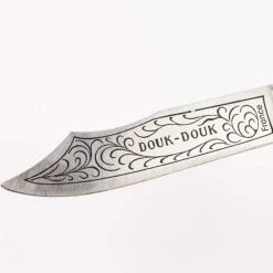 Couteau pliant Douk-Douk Géant 815 lame carbone manche métal 14cm + plumier bois