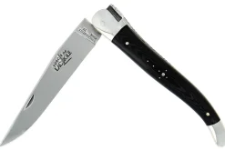 Couteau pliant Forge de Laguiole manche noir 12cm