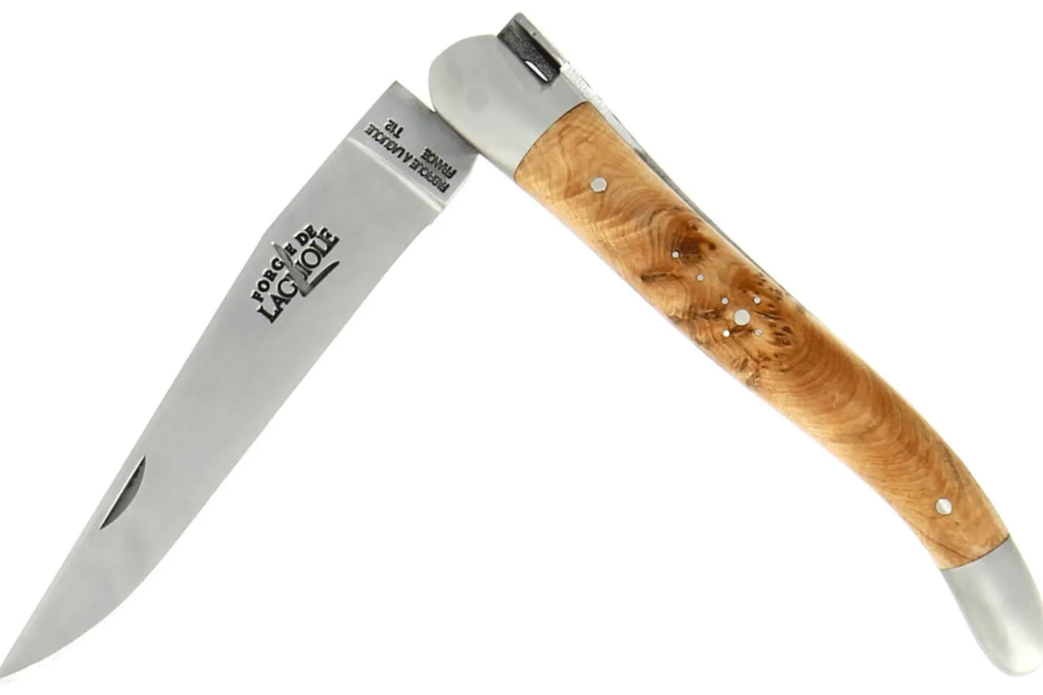 Couteau pliant Forge de Laguiole manche en genévrier 11cm