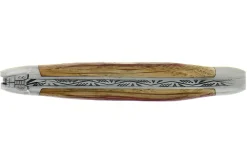Couteau pliant Forge de Laguiole manche en chêne de barrique 11cm