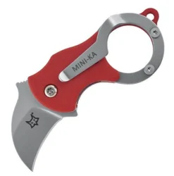 Couteau pliant FOX FX.535R Mini-Ka manche nylon rouge 6cm