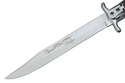 Couteau pliant Fox Special Hunter 1647 manche bois 11cm + étui en cuir