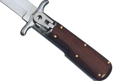 Couteau pliant Fox Special Hunter 1647 manche bois 11cm + étui en cuir