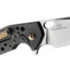 Couteau pliant Fox Suru fibre de carbone noir/titanium 9cm