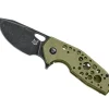 Couteau pliant Fox Suru inox manche alu 9cm + clip