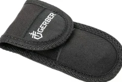 Couteau pliant Gerber Gator GE003660 manche en nylon/fibres de verre noir 12cm motif alligator + Étui