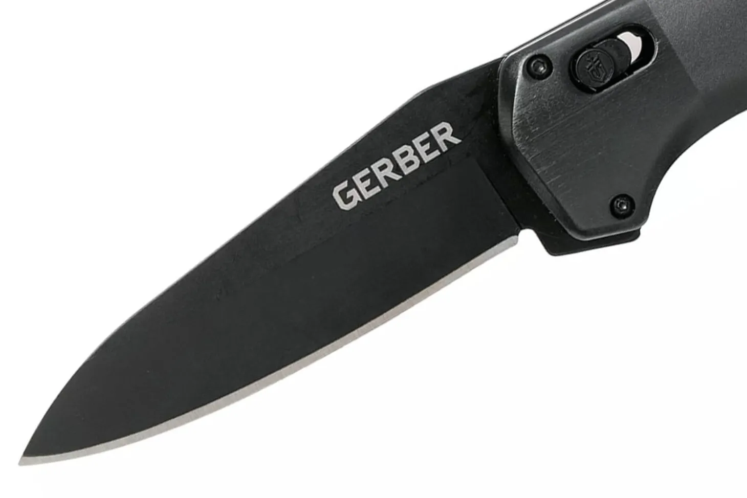 Couteau pliant Gerber HighBrow Large GE001713 manche en aluminium noir 12cm