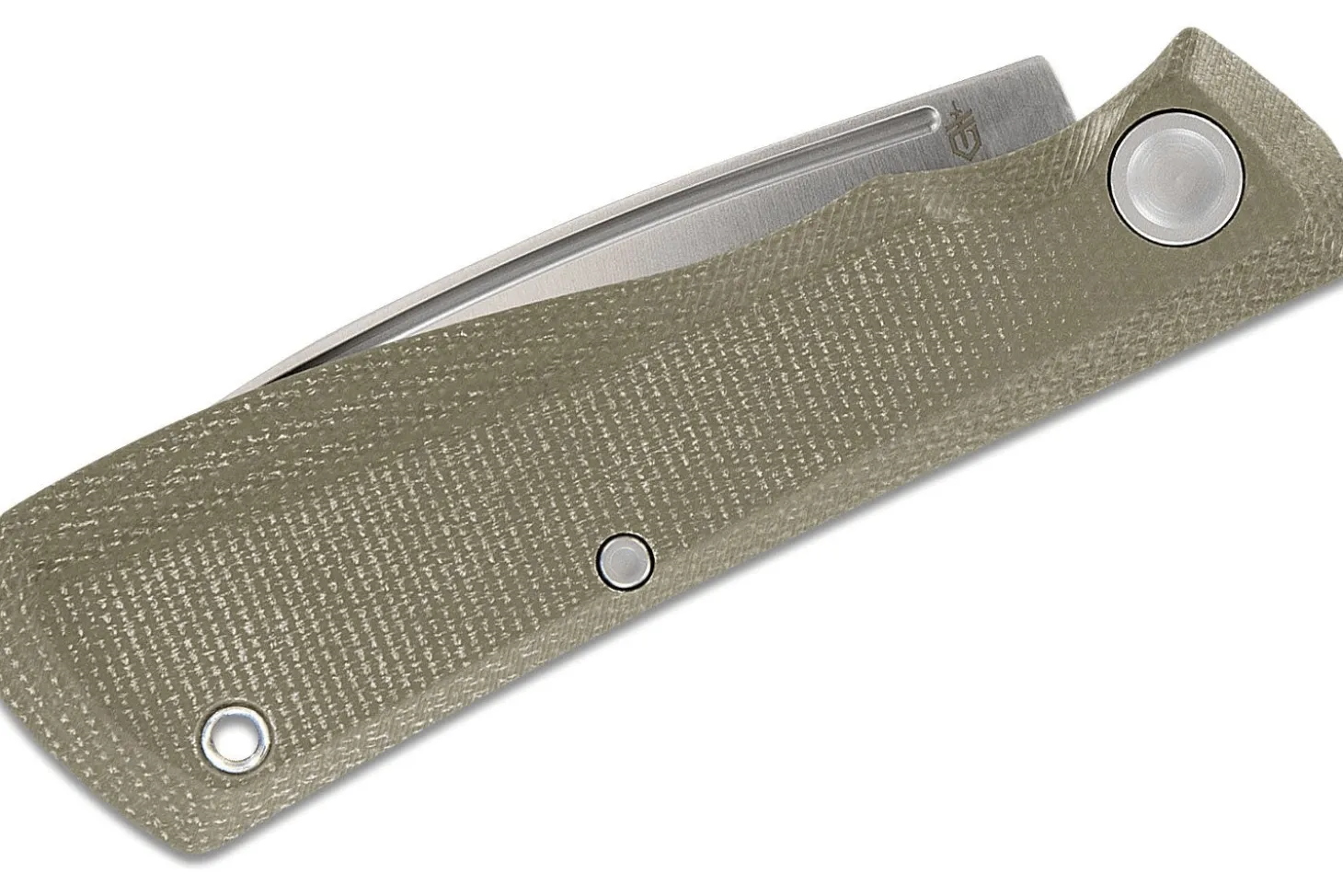 Couteau pliant Gerber Mansfield GE001910 manche en micarta olive 10,8cm