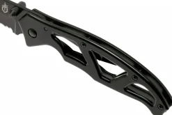 Couteau pliant Gerber Paraframe I Tanto GE003628 manche squelette en acier inox noir 10,5cm