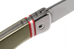 Couteau pliant Gerber Straightlace GE001663 manche en aluminium vert 10,1cm