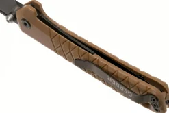 Couteau pliant Gerber Zilch GE001881 blackwashed manche en nylon/fibres de verre coyote 10,3cm