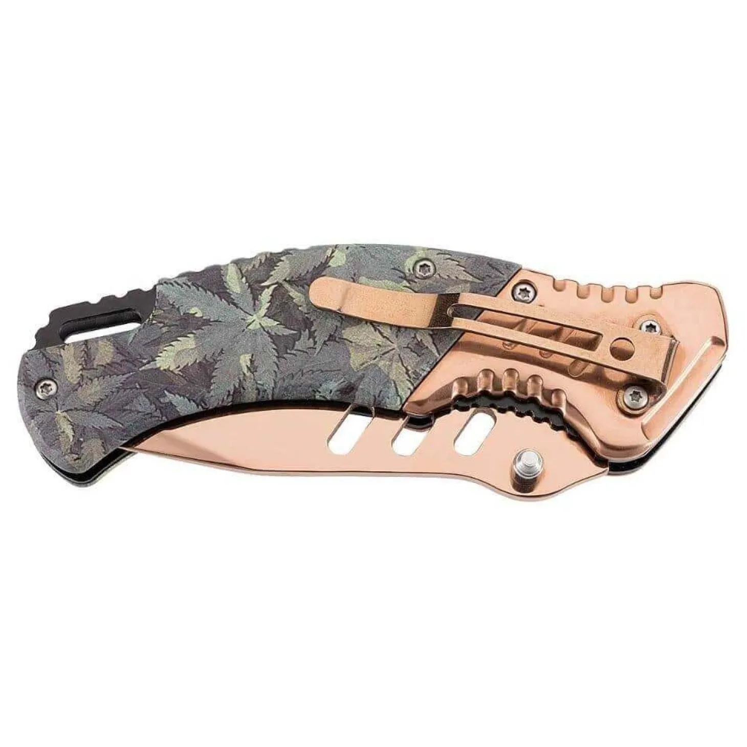 Couteau pliant Herbertz 575612 bronzé manche 11.5cm camouflage + étui