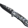 Couteau pliant Herbertz 583412 lame noire manche alu décor camouflage 12cm