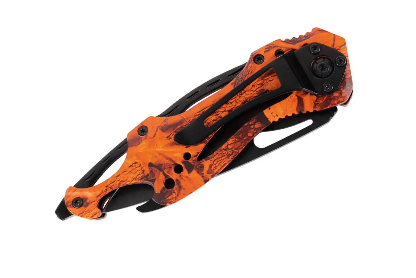 Couteau pliant Herbertz 580312 lame lisse manche orange 12cm