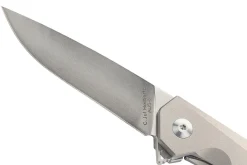 Couteau pliant Herbertz 533110 manche ergonomique et esthétique en titane 10,2cm