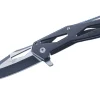 Couteau pliant Herbertz 596511 manche squelette en acier inoxydable noir 11cm
