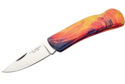 Couteau pliant Herbertz 534309 manche bois de racine 8,5cm