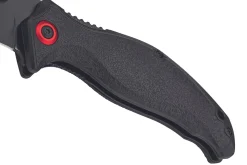 Couteau pliant Herbertz 588712 manche en fibre de verre revêtement noir 11,8cm