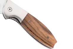 Couteau pliant Herbertz 579810 manche zebrawood avec mitres en acier inox 10cm
