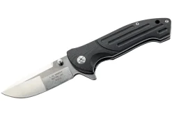 Couteau pliant Herbertz 583312 manche à rainures antidérapantes en G10 11,7cm + étui