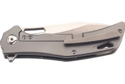 Couteau pliant Herbertz 593512 manche robuste en titanium gris 11,8cm