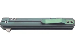 Couteau pliant Herbertz 593312 manche fin en titanium vert 11,8cm