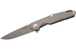 Couteau pliant Herbertz 308812 manche en titane gris 12cm